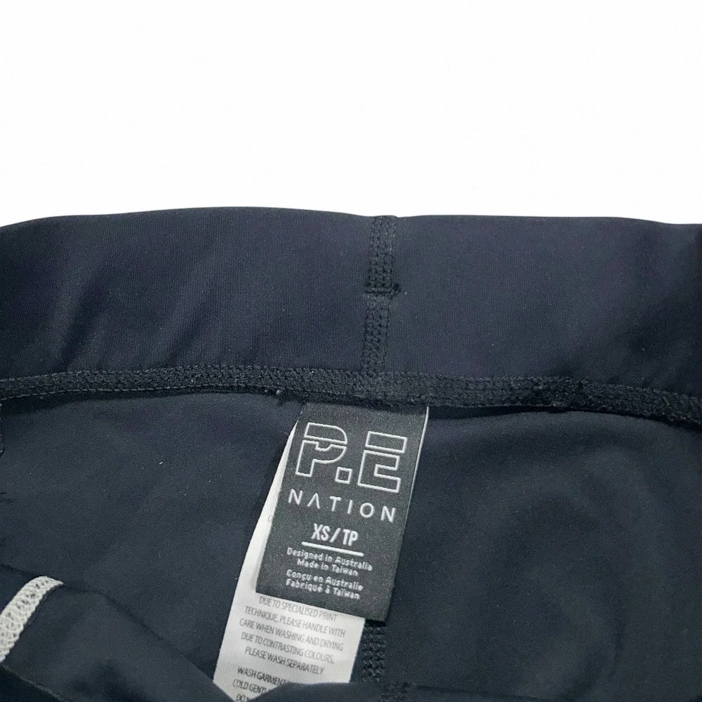 PE Nation‎ Forward Pass Leggings Women's Size XS Extra Small Yoga Pants Preppy